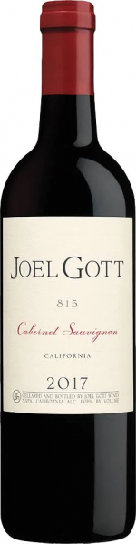 Joel Gott Cabernet Sauvignon 815 Special Selection